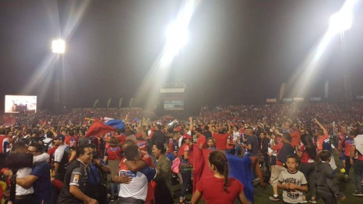 ¡Festejo histórico! Así celebró San Carlos y su afición el primer título en Costa Rica