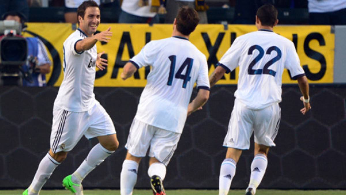 Real Madrid arrolló al Galaxy en amistoso en Los Ángeles