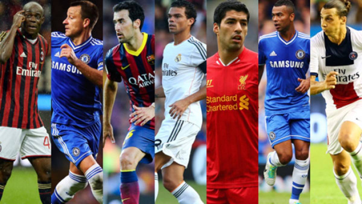 Los diez futbolistas más odiados del mundo