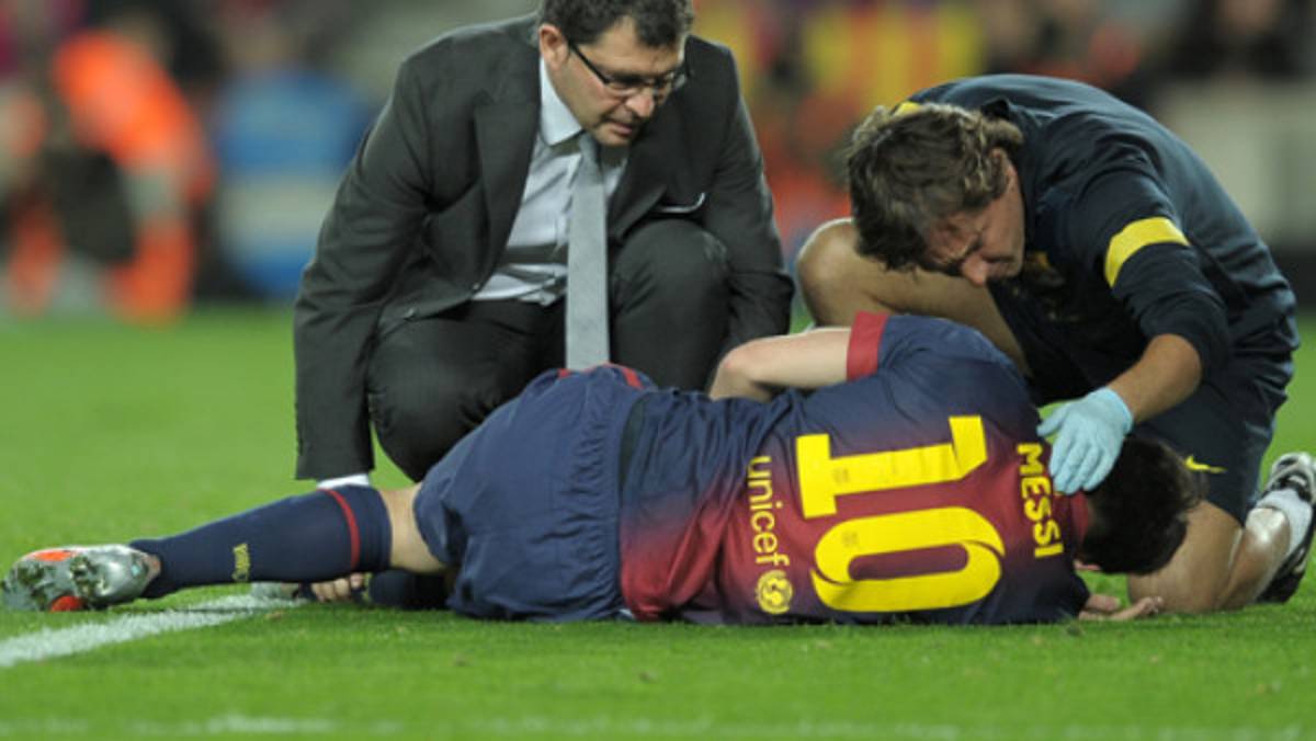 VIDEO: El susto que dio Messi a afición del Barcelona