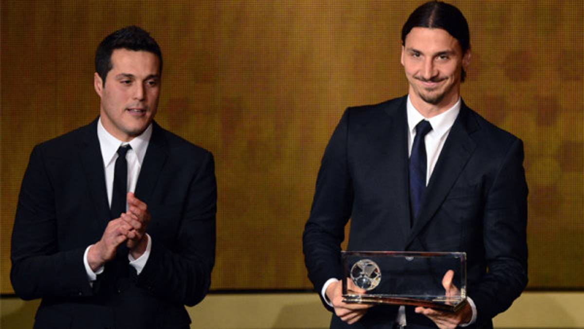 Ibrahimovic gana premio al Mejor Gol del 2013