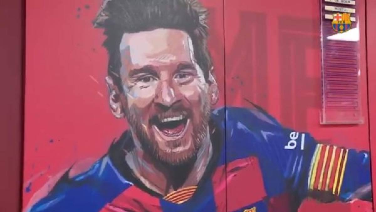 Revolución azulgrana: Así luce ahora el nuevo del vestuario del FC Barcelona