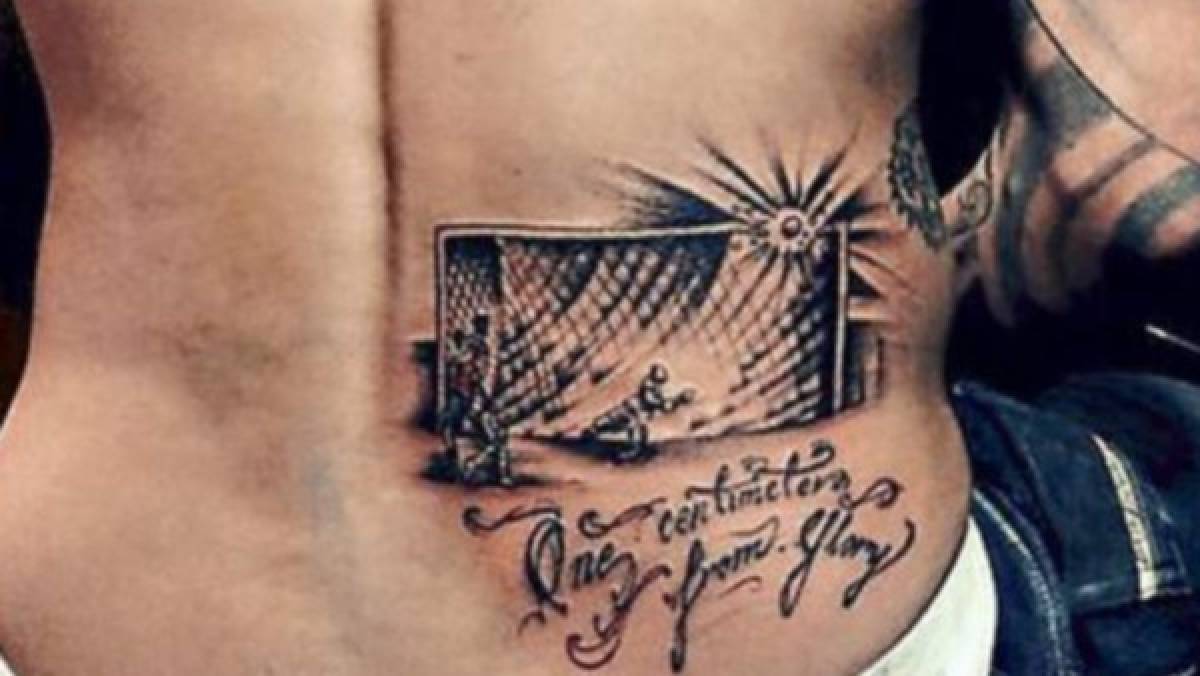 Malos diseños: Los peores tatuajes de los futbolistas, Lionel Messi en la lista