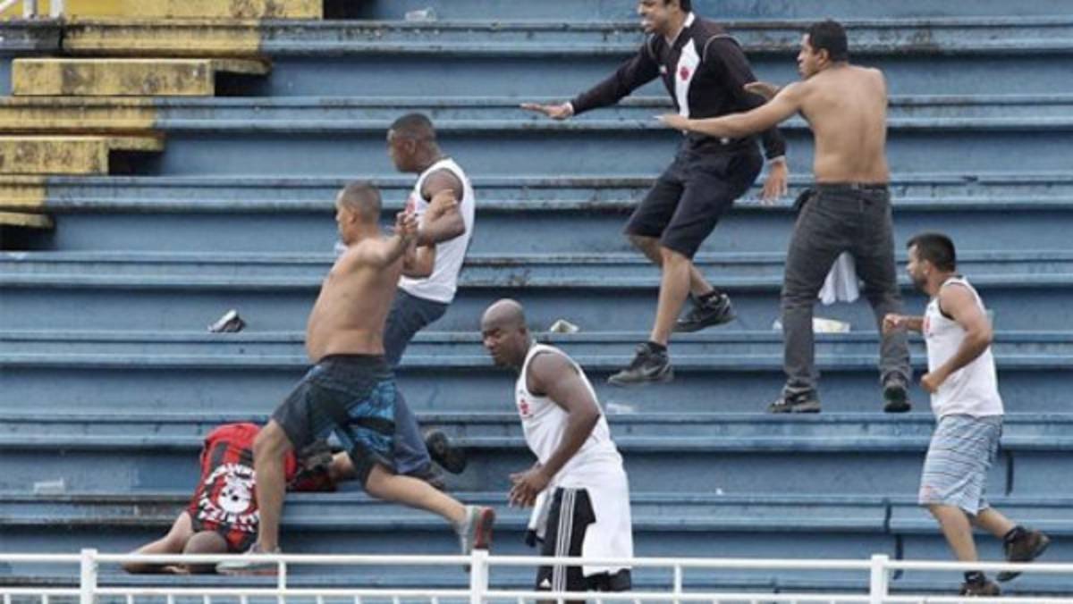 Graves disturbios entre hinchas en Brasil levanta alarma antes del Mundial