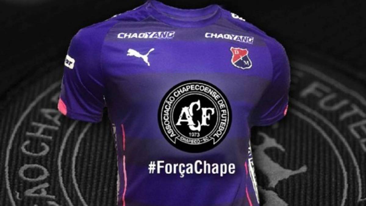 ¡Admirable! Las camisetas que homenajean al Chapecoense