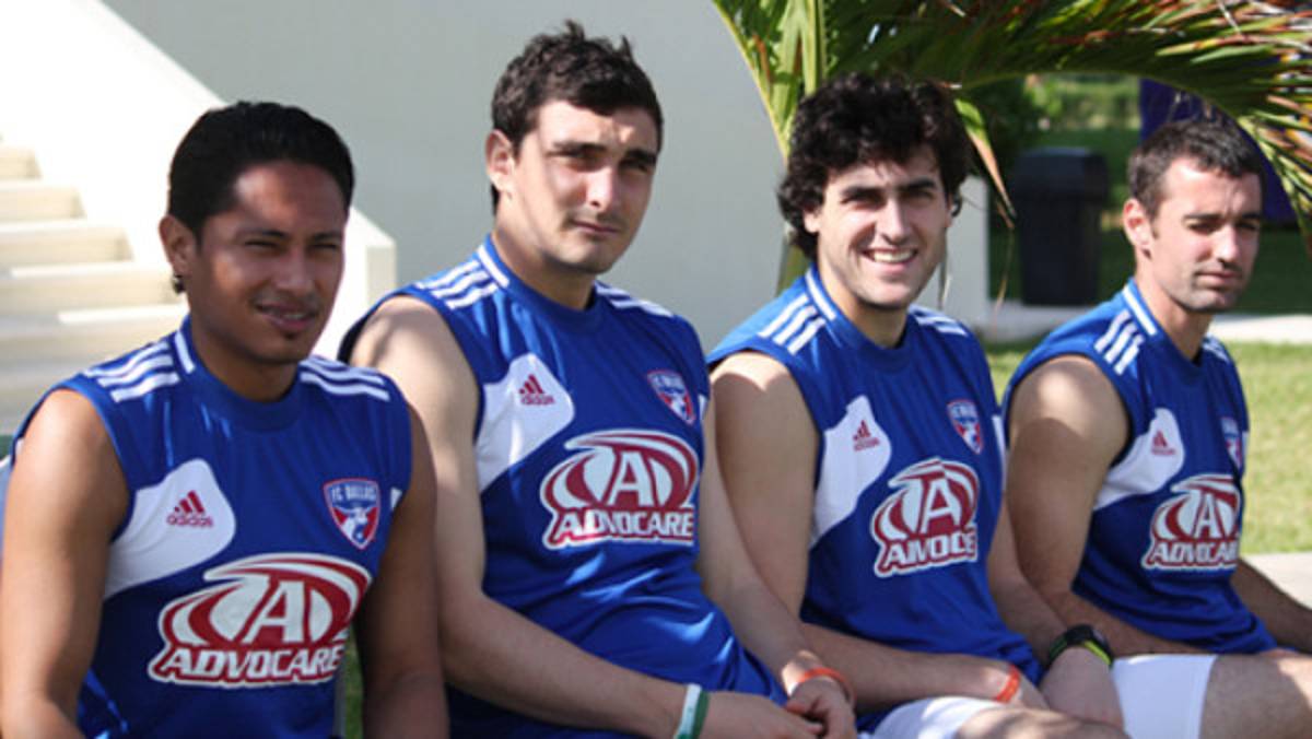 Ramón Núñez con el FC Dallas en Cancún