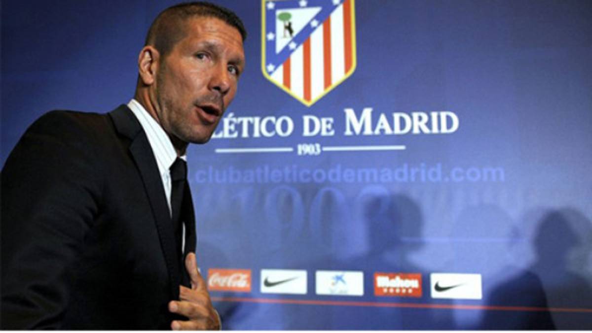 Diego Simeone renovó con el Atlético hasta 2017