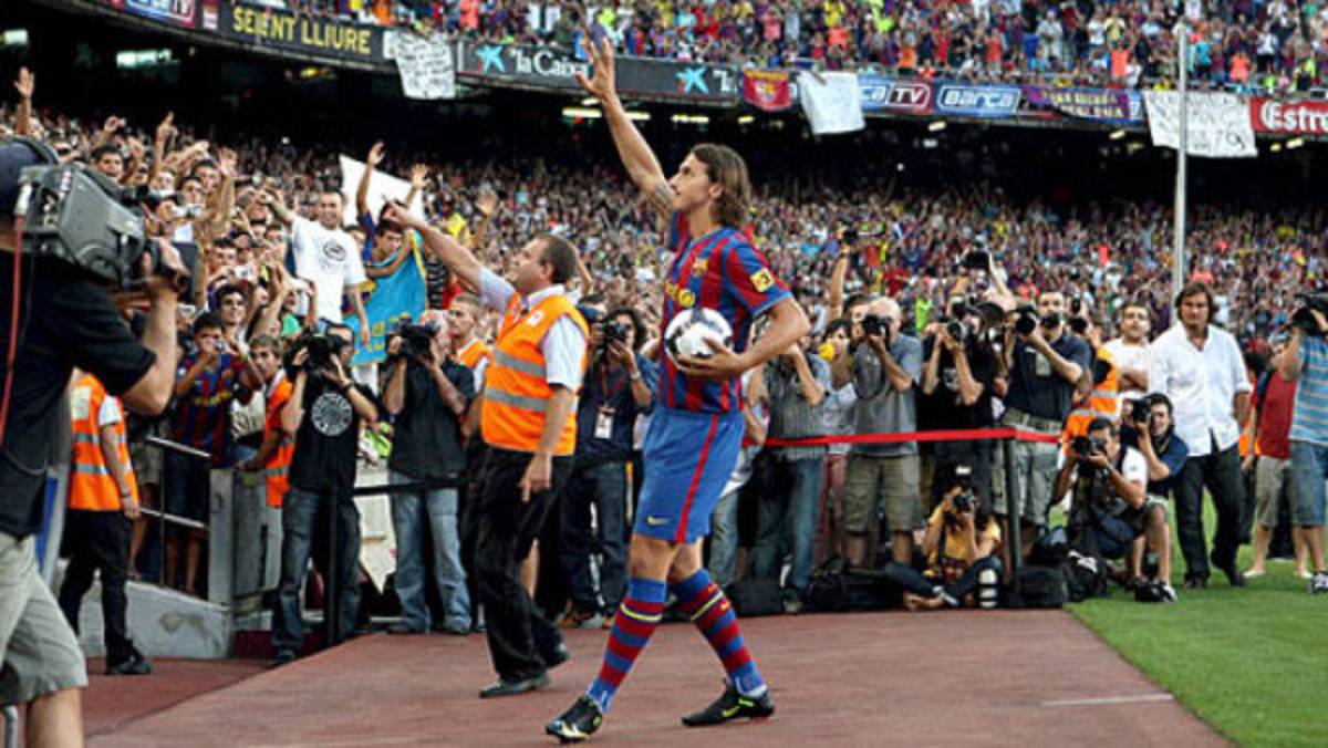 Barca y Milan, a reunión por Ibra