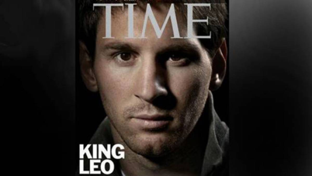El 'Rey Messi', en la portada de Time