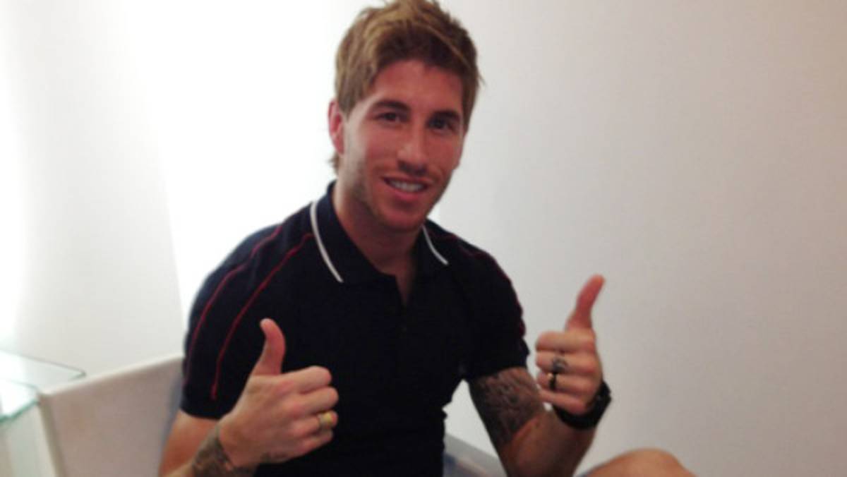 Se burlan de Sergio Ramos por un mensaje en inglés
