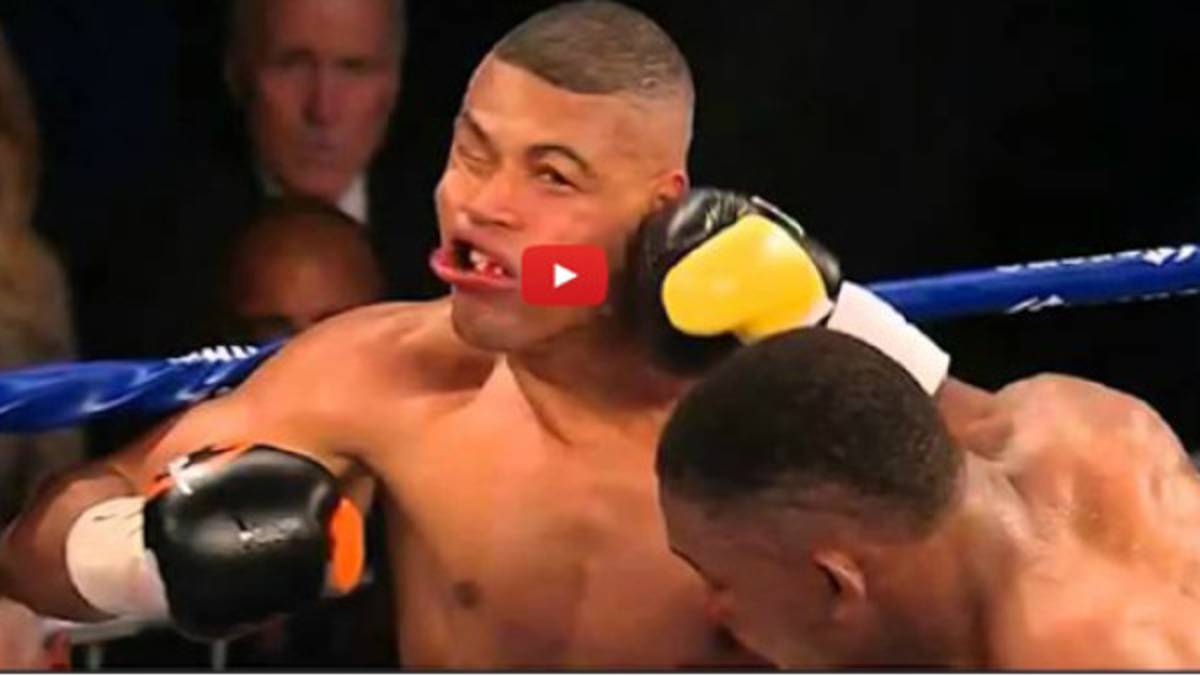 VIDEO: Impresionante nocaut visto en cámara lenta