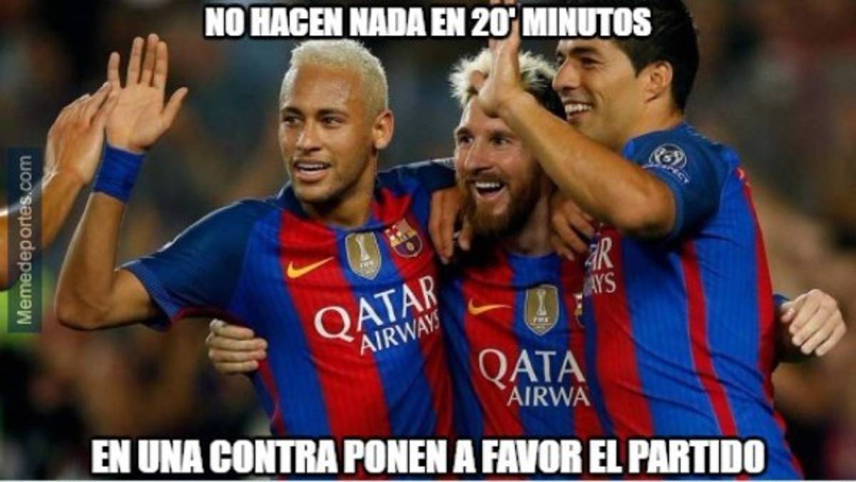 ¡Trituran al Barcelona con divertidos memes por derrota ante Manchester City!