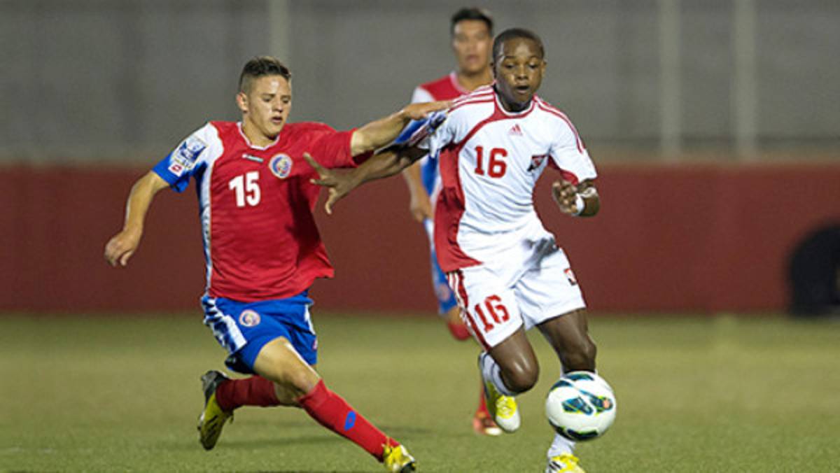 Trinidad y Tobago sorprende a Costa Rica en Premundial Sub 17
