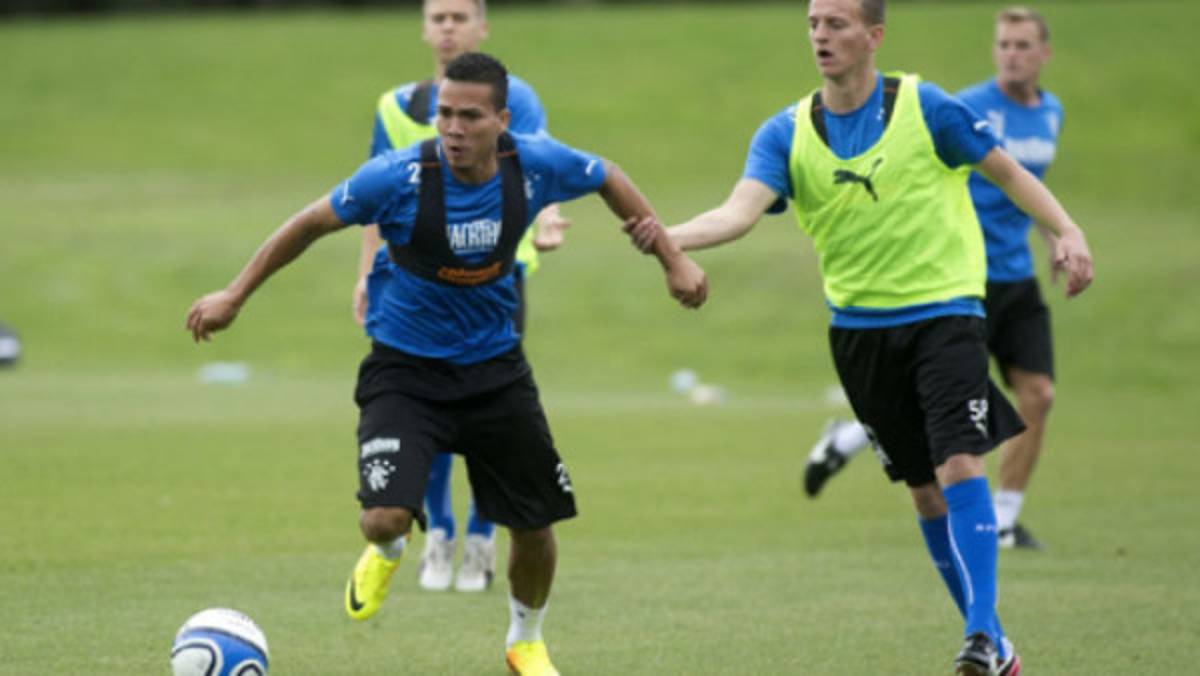 En el Rangers comparan a Arnold Peralta con Gattuso