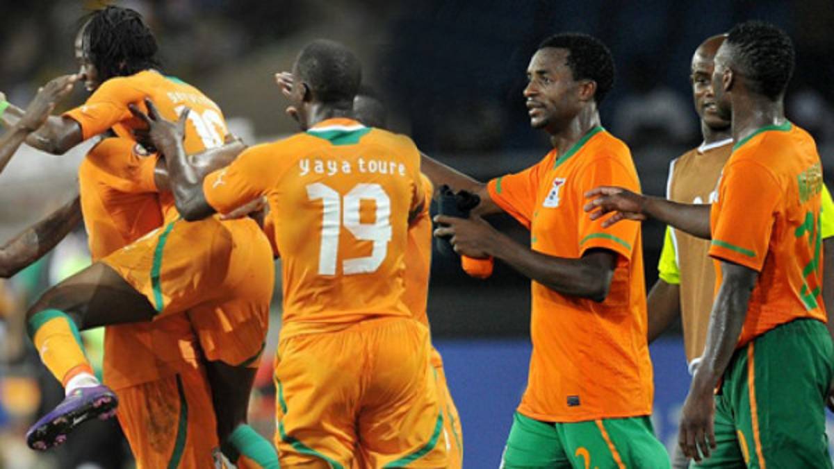 Costa de Marfil - Zambia será la final de la Copa Africana