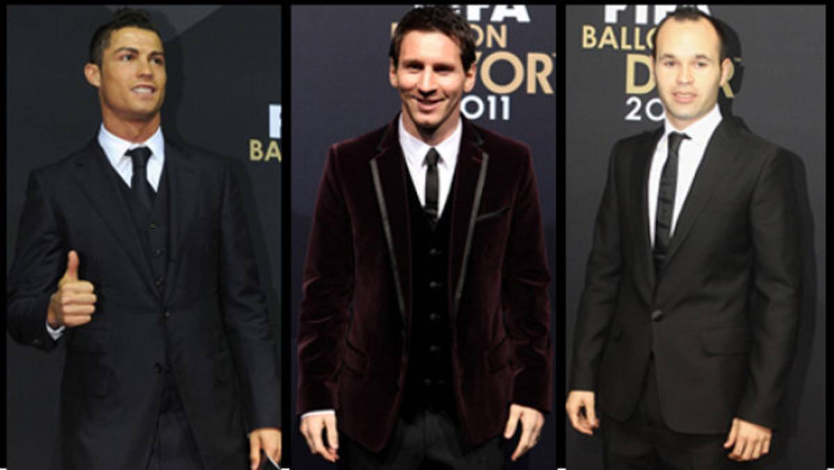 ¡Los tres que van por el Balón de Oro!