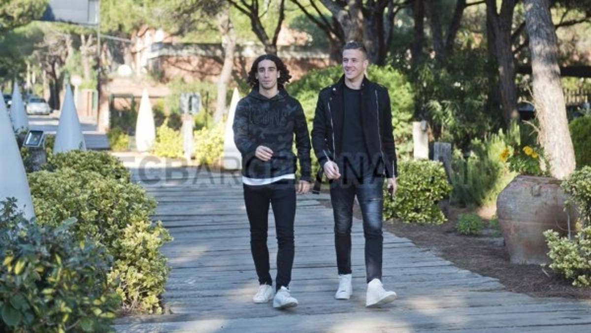 Así fue la cena de Navidad del Barcelona donde participó Choco Lozano