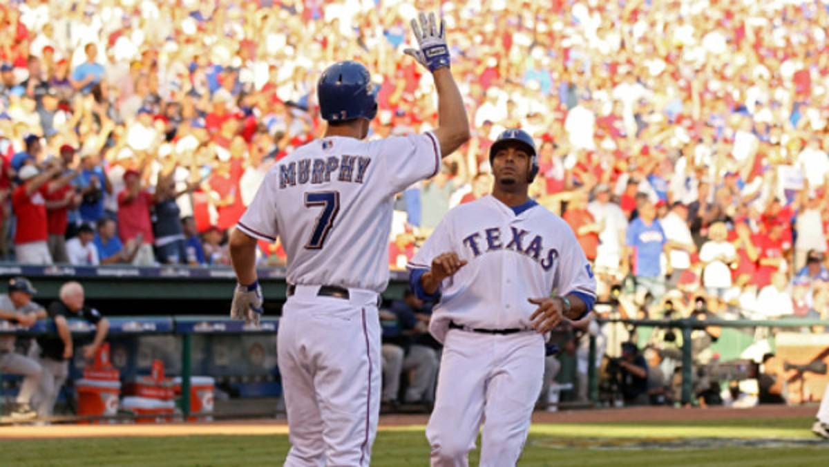 Los Rangers de Texas igualaron la serie con Yankess