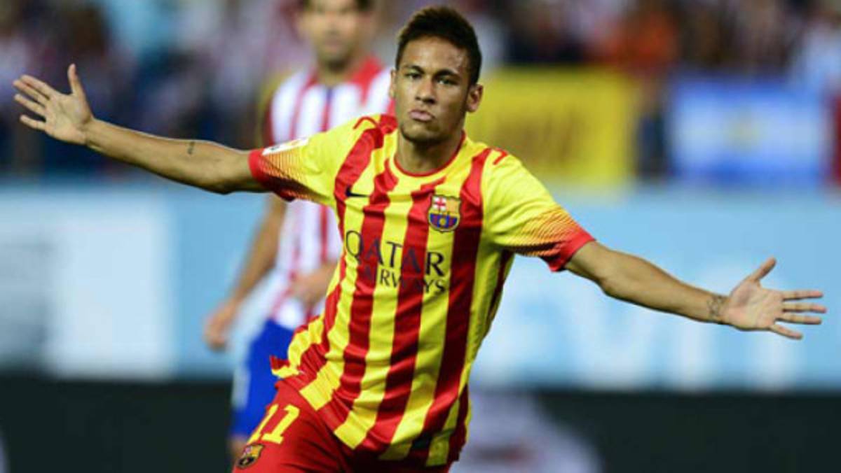 Neymar emula los pasos de Romario, Ronaldo y Rivaldo