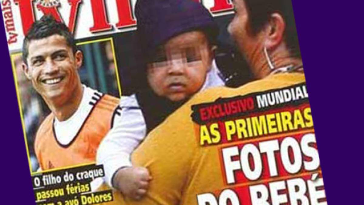 Circulan fotos de hijo de Cristiano Ronaldo