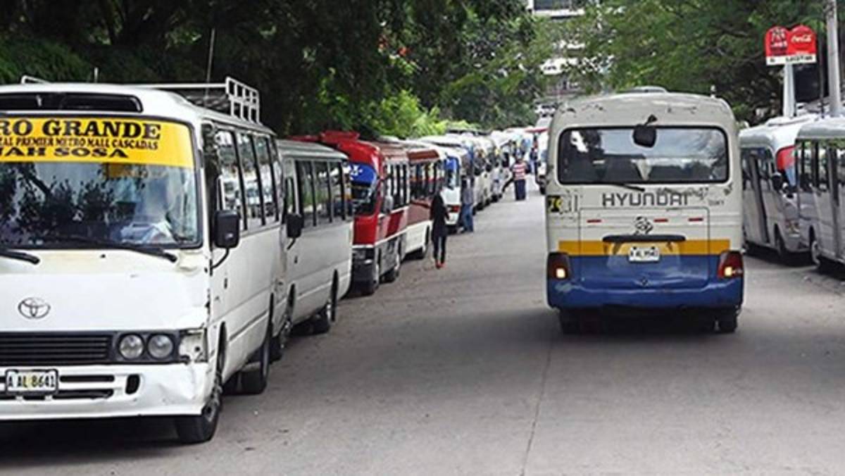 Las primeras rutas de buses interurbanos que volverán a trabajar en Honduras