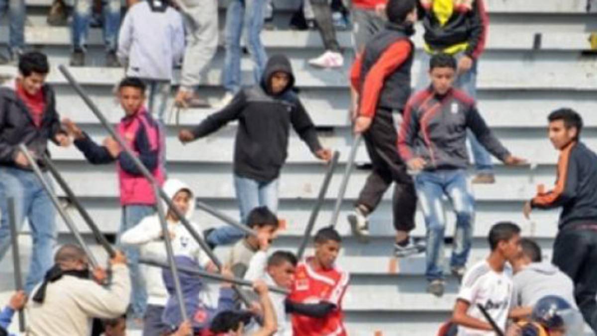 A la cárcel 68 personas por vandalismo futbolístico en Marruecos