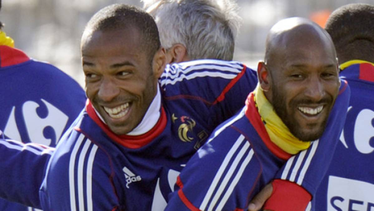 Henry y Anelka cobrarán dinero del Mundial de Sudáfrica 2010