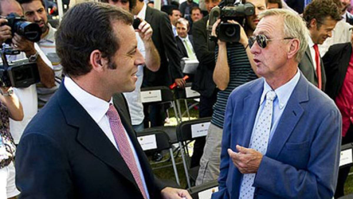 Rosell y Cruyff, no hubo reconciliación