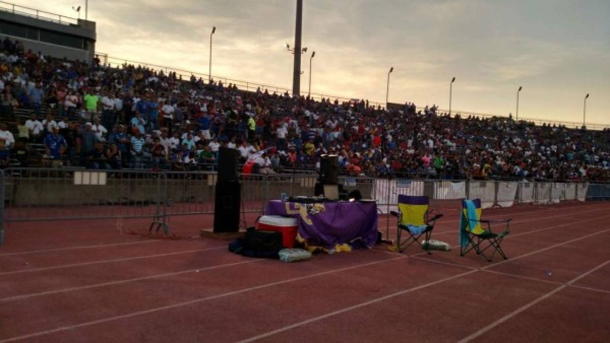 El juego Olimpia-Motagua en Nueva Orleans contado en imágenes