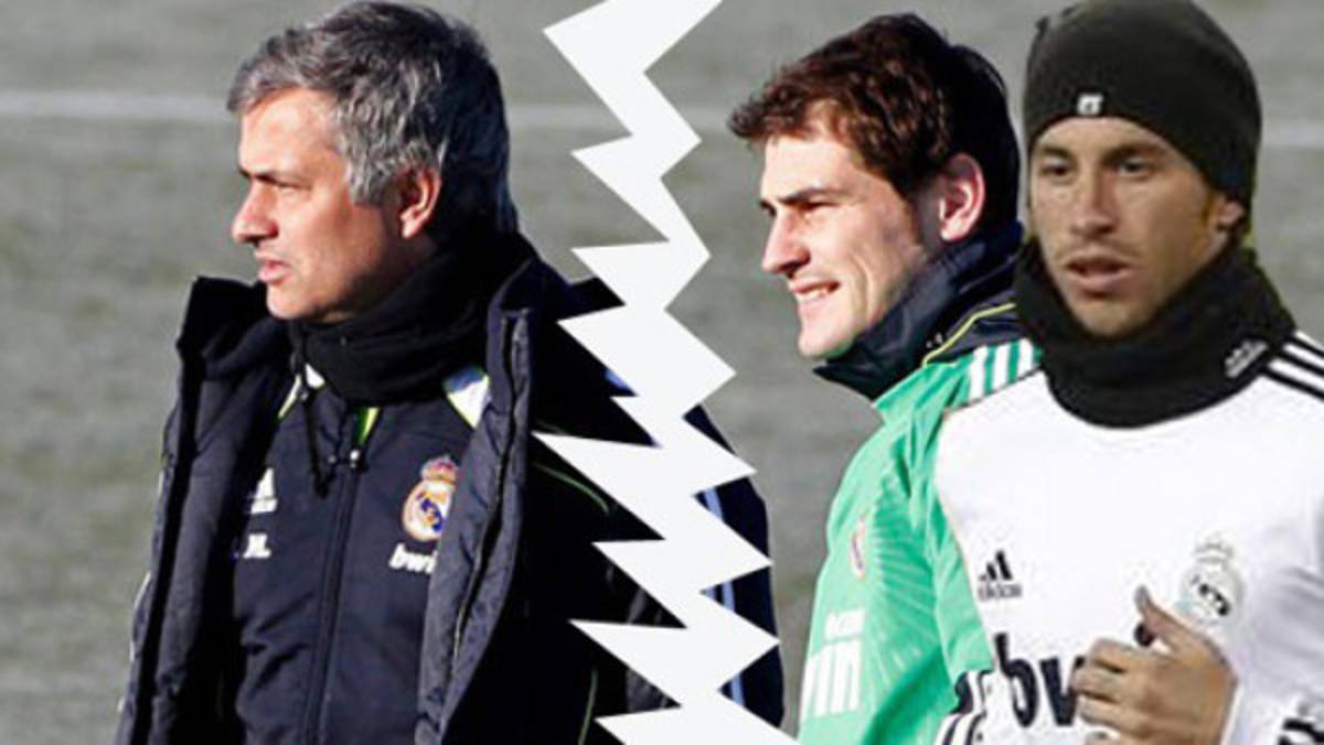Revelan pelea verbal entre Casillas y Ramos contra Mourinho