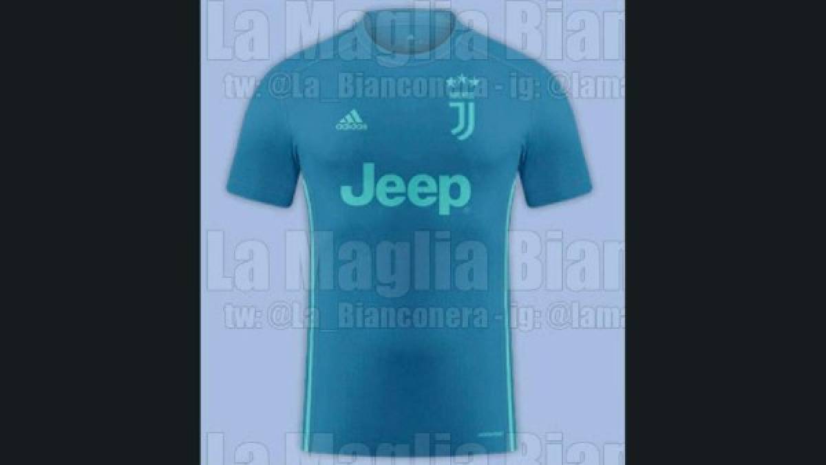 Las revolucionarias camisetas que se verán para la siguiente temporada, la de Juventus es un espectáculo