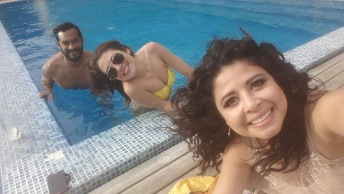 Alejandra Inestroza, la periodista hondureña que robó el corazón del 'Pescadito' Ruiz