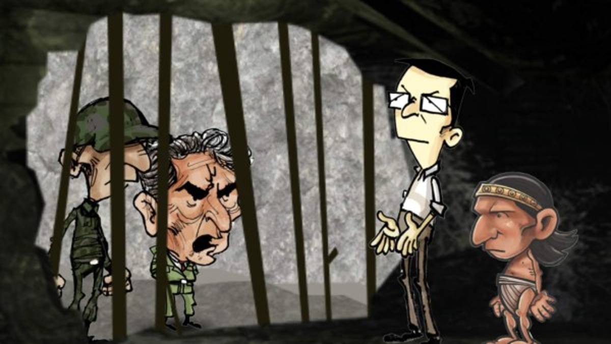 DIEZ COMICS: Honduras y el comandante Pinto