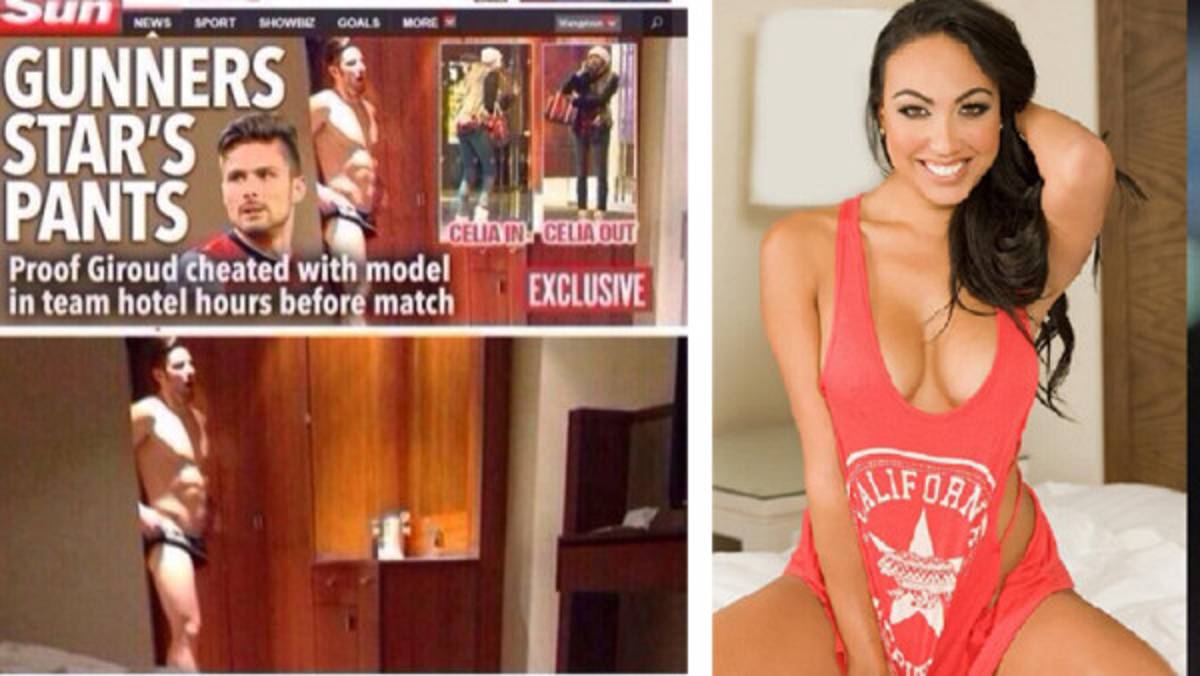 Olivier Giroud del Arsenal admite infidelidad y pide perdón