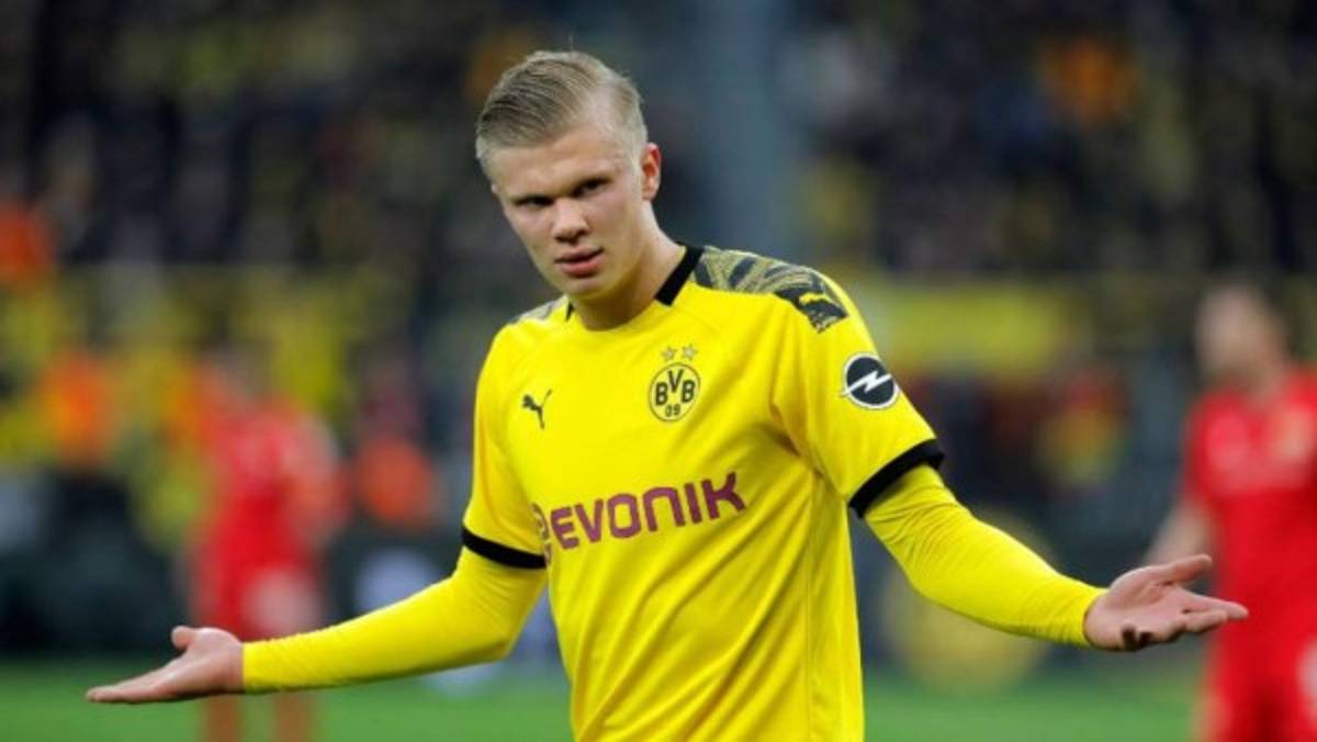 Así ha sido la evolución física de Erling Haaland, el goleador del Borussia Dortmund