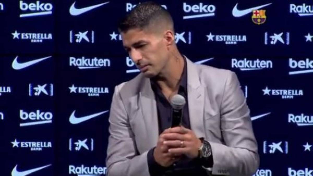 Lágrimas y dardos a la directiva del Barcelona: Así fue la despedida de Luis Suárez