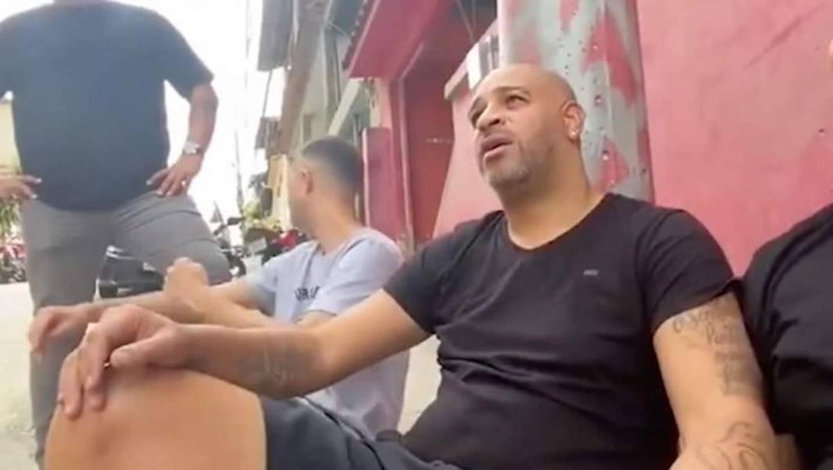 Desgarradora carta de Adriano y revela por qué sigue viviendo en las favelas: “Bebo cada dos días y los otros días, también”