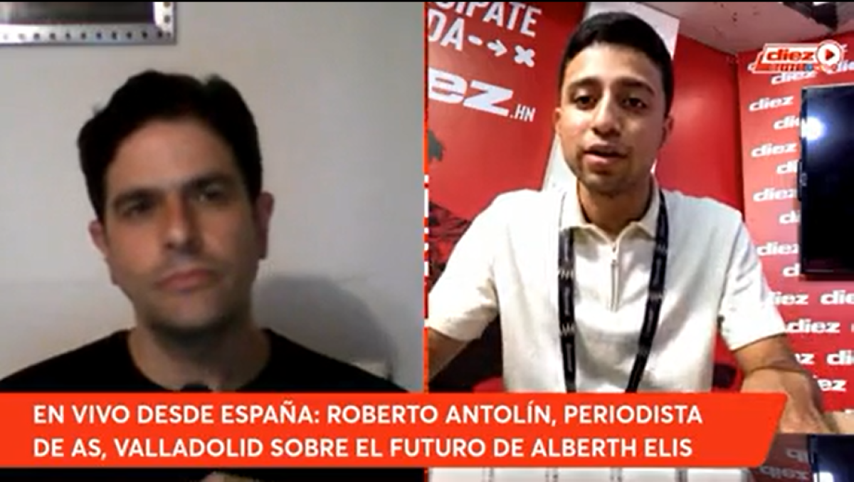 El periodista español, Roberto Antolín, cubre la fuente del Valladolid para AS.