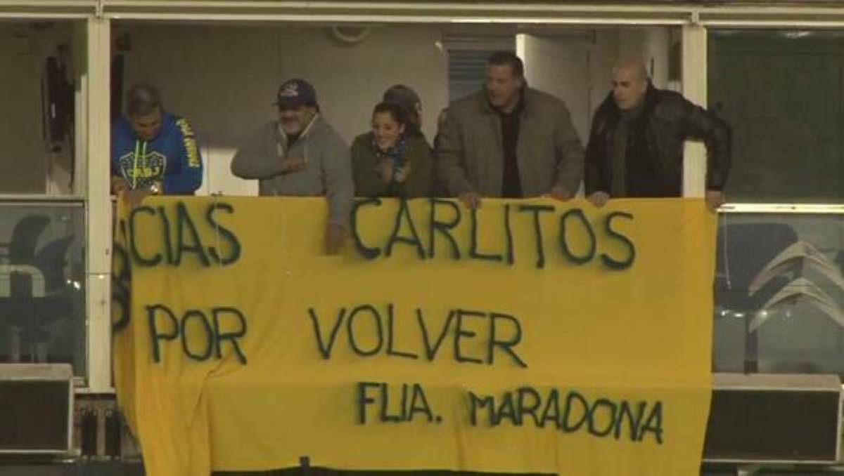 La 'Bombonera' explotó de alegría con Carlos Tévez