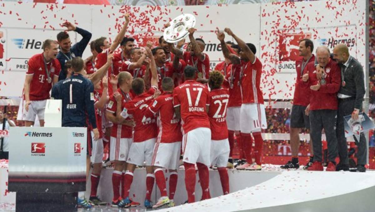 ¡El Bayern Munich celebró su título con victoria en Alemania!