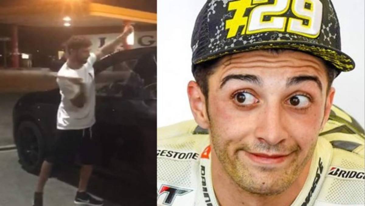 VIDEO: Piloto de Ducati quiebra a martillazos vidrio de su propio vehículo