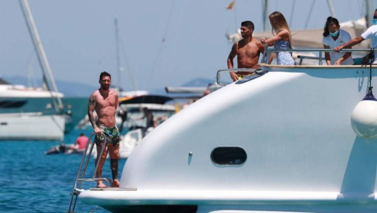 Como todo un rey: Así disfruta Messi de sus vacaciones en Ibiza, Antonela Roccuzzo deslumbra