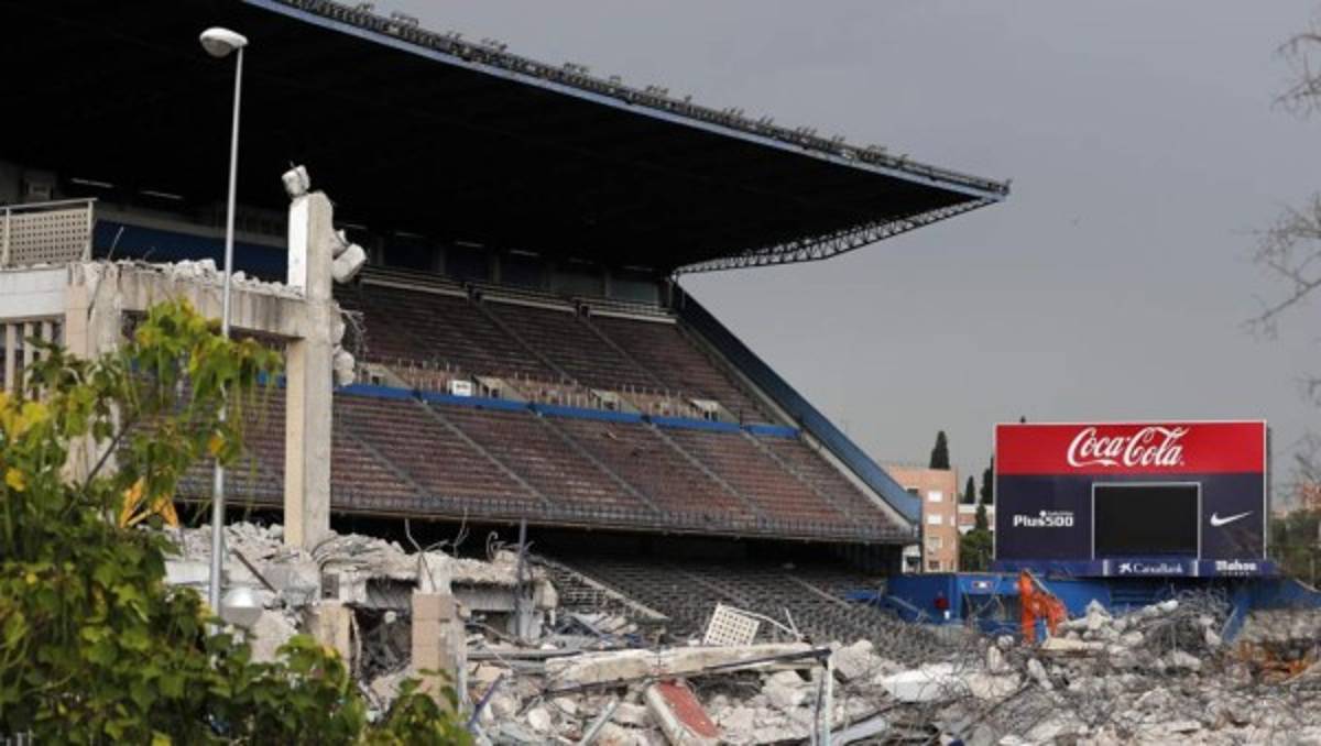 Nuevas y dolorosas fotos: Así avanza la demolición del estadio Vicente Calderón