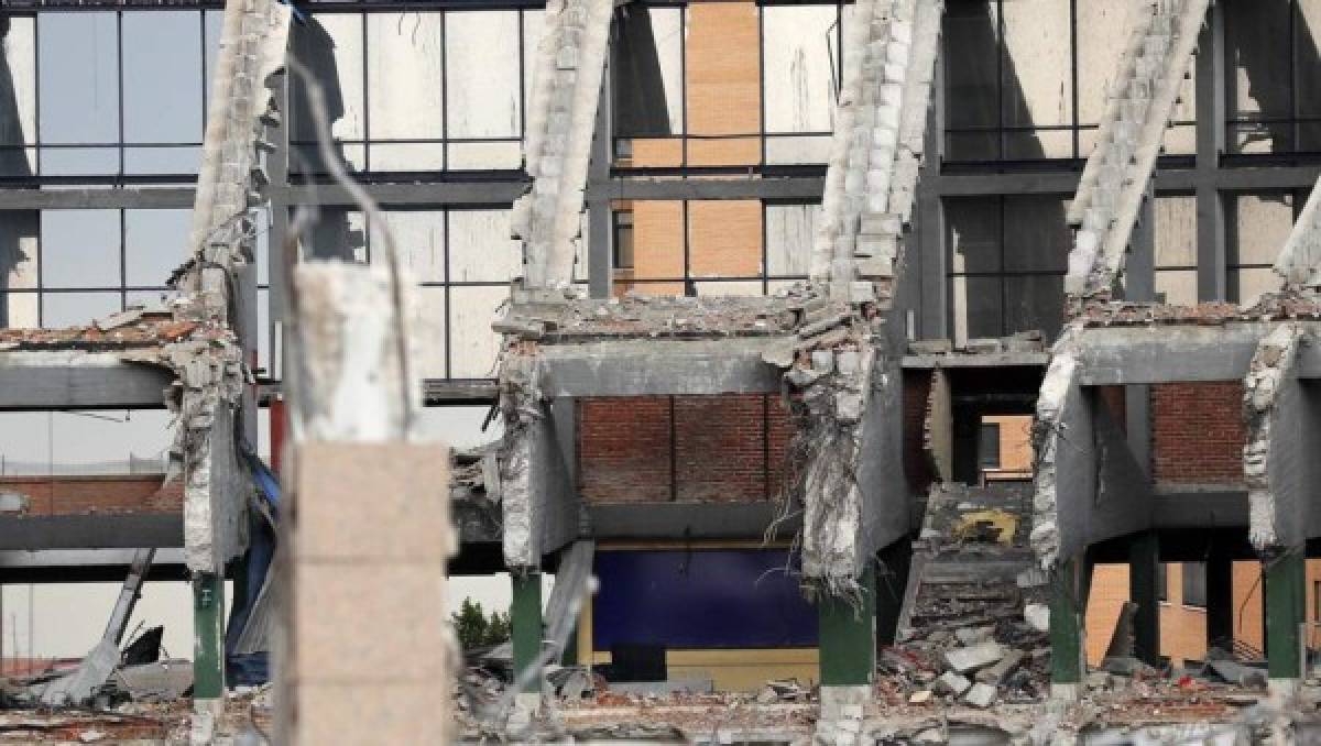 Nuevas y dolorosas fotos: Así avanza la demolición del estadio Vicente Calderón