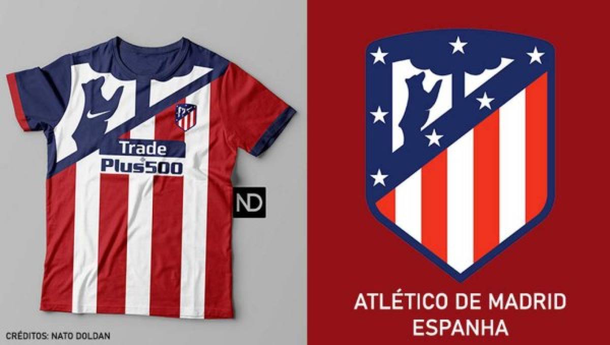 ¿Cómo serían? Las espectaculares camisas de fútbol inspiradas en el escudo del club