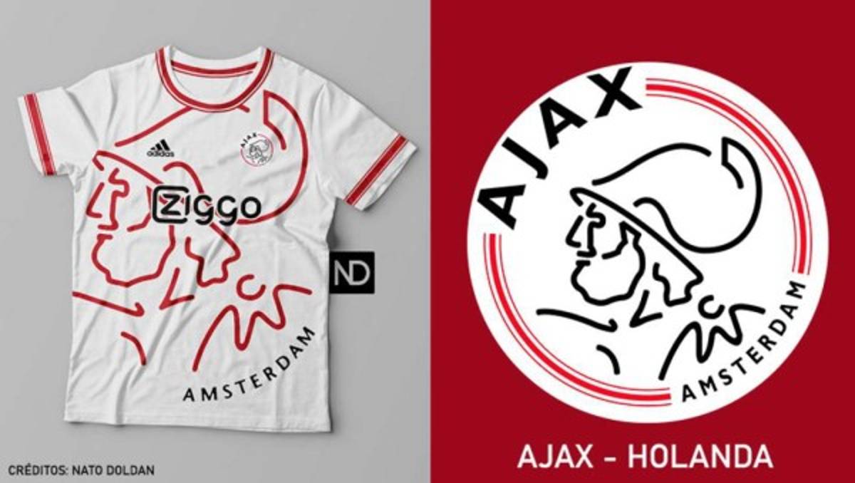 ¿Cómo serían? Las espectaculares camisas de fútbol inspiradas en el escudo del club