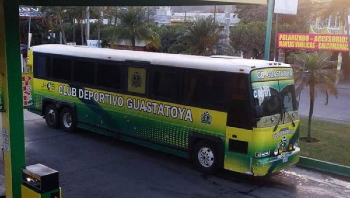 Guastatoya, el bicampeón de Guatemala y el modesto autobús que posee