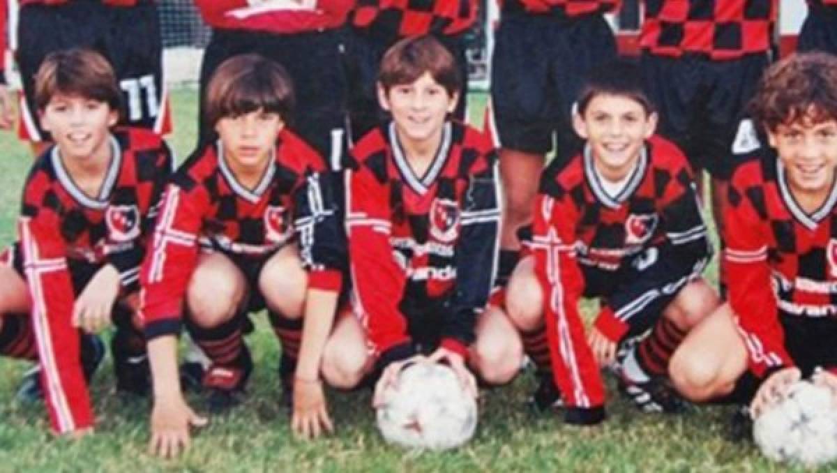 Las 12 fotos más inéditas de Messi antes de convertirse en ídolo del FC Barcelona