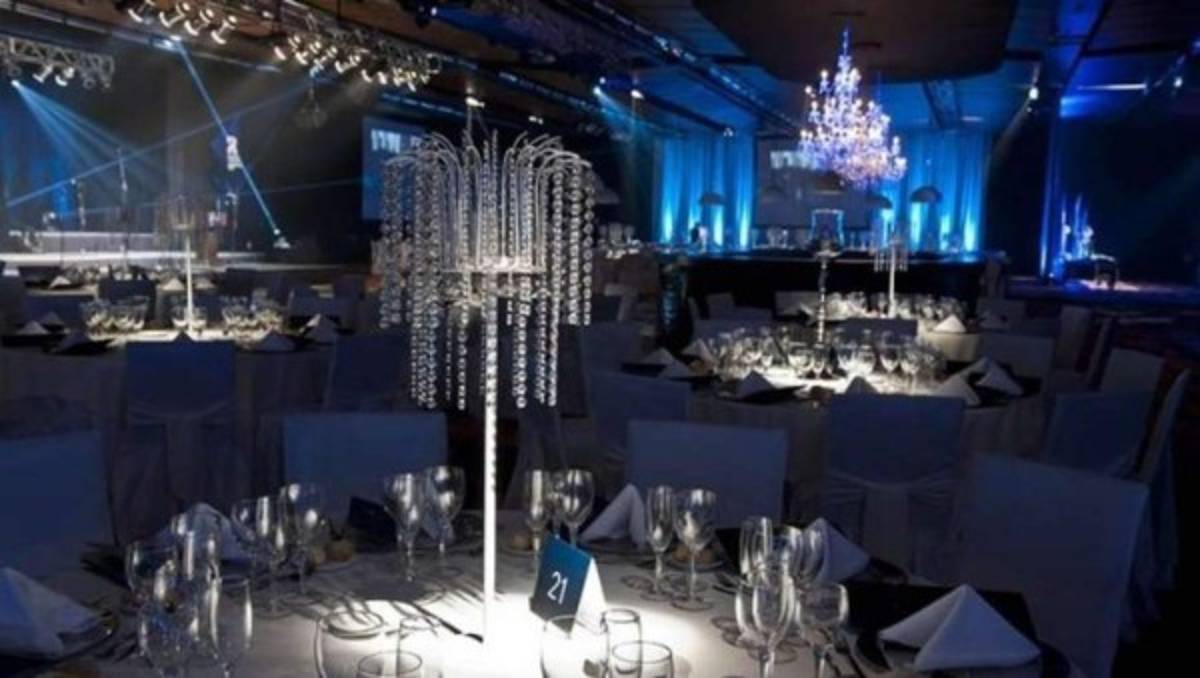 ¡De lujo! Así es por dentro y fuera el salón de la fiesta de la boda entre Messi y Antonella