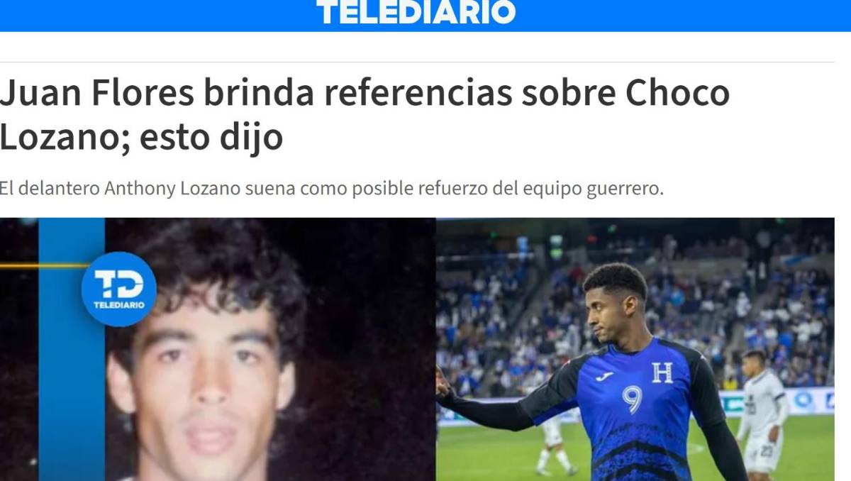 Prensa de México revela fecha de aterrizaje del Choco Lozano tras fichar por Santos: “Es un delantero de trayectoria”